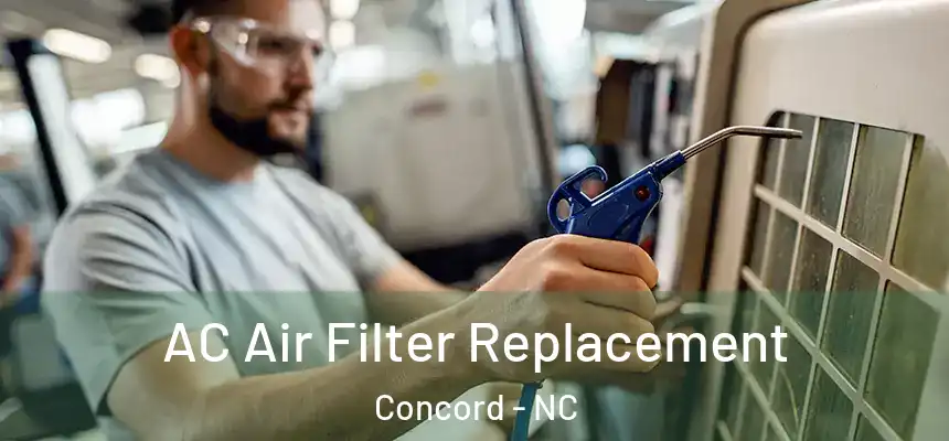 AC Air Filter Replacement Concord - NC